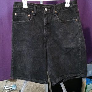 Vintage Levis 550 Shorts Size 33Black